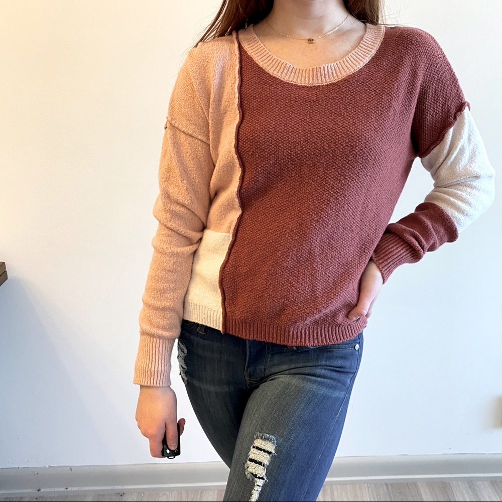 Patchwork Sweater - Picture 1 of 3